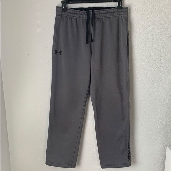 Under Armour Men’s Gray Pant Loose Relaxed Athletic Sweatpants Size L - Picture 1 of 12
